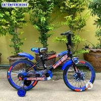 ราคา จักรยานเด็ก 18นิ้ว รุ่น INTER BIKE ลายหุ่นยนต์ จักรยาน รถจักรยาน รถจักรยานเด็ก จักรยาน18นิ้ว ราคาถูก (21093188362)