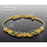 ราคา กำไลข้อมือ ปี่เซี๊ยะคู่ 5ธาตุ ชุบทอง18k กำไลข้อมือสีทอง เครื่องประดับนำโชค เสริมดวง ฟรึคาถาบูชาและถุงผ้าแก้ว (960896638)