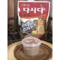 ราคา cj dasida anchovy soup stock ผงปรุงรสสูตรปลาแอนโชวี่เกาหลี 다시다멸치 แบ่งขาย (17226006766)