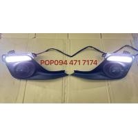 ราคา ไฟเดยไลท์ ฝาครอบไฟตัดหมอก มีไฟเดยไลท์ สวิฟปี2018 2019 swift 2018 2019 daytime daylight sportlight swift SUZUKI NEW SWIFT ปี2018 (9251149206)