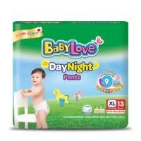 ราคา เบบี้เลิฟ กางเกงผ้าอ้อมเด็ก เดย์ไนท์แพ้นท์ ขนาด XL 13 ชิ้น (21363024624)
