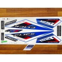 ราคา สติ๊กเกอร์ Click 125i ปี2015รุ่น14 ติดรถสี น้ำเงิน ดำ (19149449206)