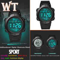 ราคา WTเด็กนาฬิกาสำหรับCasio Luminousปฏิทินกันน้ำนาฬิกานักเรียนชายและหญิงLedอิเล็กทรอนิกส์นาฬิกาข้อมือเด็ก (5721254547)