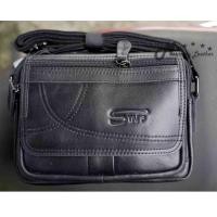ราคา กระเป๋าหนังแท้ กระเป๋าสะพายหนังแท้ กระเป๋าผู้ชาย หนังวัวแท้ Leather Bag (20357624201)