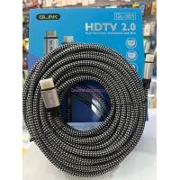 ราคา GLINK สาย HDMI 20m เวอร์ชั่น 2 0 PREMIUM อย่างดี ขนาด 20 เมตร รุ่น GL 201 (19493866330)