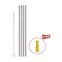 ราคา BAITONG หลอดดูดน้ำ YETI เยติ หลอดดูดน้ำแก้วเยติ หลอดดูดน้ำสแตนเลส หลอดสแตนเลส แบบงอ แบบตรง แปรงล้างหลอด แถมฟรี ซิลิโคนปลายหลอดทุกอัน (18427433006)