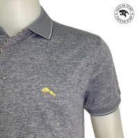 ราคา Jaguar เสื้อยืดโปโล ผู้ชาย แขนสั้น สีขาว ผ้าพิมพ์ลาย มีกระเป๋า JAY 1434 WT (19246062125)