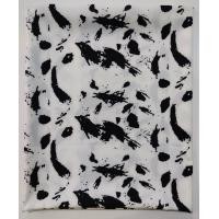 ราคา ผ้าไหมอิตาลี ลายพู่กัน หน้ากว้าง 152 cm เนื้อนิ่มมาก ผ้าหลา ผ้าเมตร ผ้าตัดชุด ผ้าตัดเสื้อ ผ้าตัดกางเกง (20892104127)