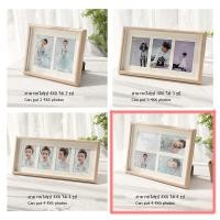 ราคา กรอบรูปสไตล์โมเดิร์น กรอบรูป 4x6 กรอบรูปมินิมอล แขวนผนัง ตั้งโต๊ะ ตั้งและแขวน พร้อมกระจก (19584961170)