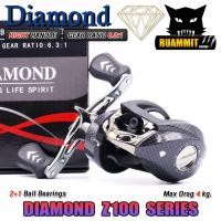 ราคา รอกหยดน้ำ DIAMOND Z100 FISHING LIFE SPIRIT มีทั้งหมุนซ้ายและหมุนขวา (20386449870)