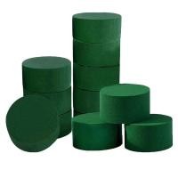 ราคา Floral Foam 12 Pcs Dry Wet Flower Foam Round Florist Styrofoam Blocks Flower Foam for Fresh or Artificial Flowers (15310287897)