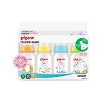ราคา Pigeon RPP ขวดนมคอแคบ ลายมูมิน 4oz แพ็ค 4 ขวด พร้อมจุกรุ่นมินิ S (13101612327)