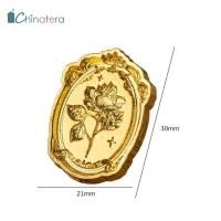 ราคา Chinatera แสตมป์รูปร่างพิเศษ Bird Rose ดอกไม้ Wax Seal Stamp Vintage โบราณ Fire Paint Sealing Wax Stamp เปลี่ยนหัว DIY Scrapbooking งานแต่งงานเชิญซองจดหมายตกแต่ง (16725471373)