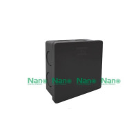 ราคา กล่องพักสาย บ๊อกพักสายสีดำ NANO 2x4 4x4 สีดำ สำหรับบ๊อกลอยทึบแบบจั้มสายไฟสีดำ แบรน์นาโน (16413584916)