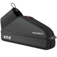 ราคา RockBros ขี่จักรยานกระเป๋ากระเป๋าใส่ขวดพับจักรยานอุปกรณ์เสริมด้านหน้ากระเป๋าทรงหลอดอุปกรณ์จักรยานกันน้ำ (8884725739)