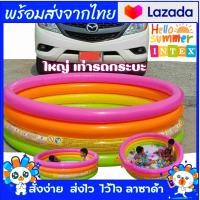ราคา สระน้ำเป่าลม INTEX สระน้ำทรงกลม สระน้ำ หน้าร้อน (17954691616)