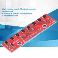 ราคา Tracking Module 8 Channel Infrared Detection Sensor PCB 8bit Detector Hunt Board (14701150970)