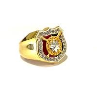 ราคา JewelStreet แหวนผู้ชาย แหวนแฟชั่น แหวนนายร้อยตำรวจ นายร้อย เงิน (14801952590)