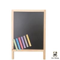 ราคา กระดานดำ กระดานไม้ ขาตั้งไม้ กระดานดำขาตั้ง 23x38 cm กระดานบอร์ด กระดานไม้อัด กระดานดำวินเทจ ขาตั้งเมนู (10863473244)