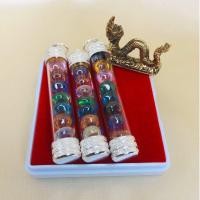 ราคา Laklai naga ปรอทเพชรพญานาค นพเก้า 9 สี ขนาด9 มิล ผ่านพิธีกรรมปลุกเสกแล้ว (14590374173)