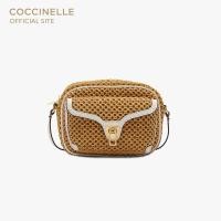 ราคา COCCINELLE กระเป๋าสะพายผู้หญิง รุ่น BEAT PAGLIA RETE CROSSBODY BAG 150201 สี LAMBSK WH CARAM (21018643000)