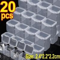 ราคา กล่องพลาสติกทรงสี่เหลี่ยมขนาดเล็ก1 20ชิ้นกล่องใส่ของแบบใสต่างหูบรรจุภัณฑ์เครื่องประดับกล่องเครื่องประดับกล่องสี่เหลี่ยมใบเล็ก (20636408916)