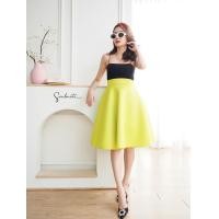 ราคา กระโปรงผ้าโฟม ทรงสวิงบานพริ้ว ยาว24นิ้ว เอวfreesize 25 34 นิ้ว (20912274195)
