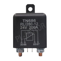 ราคา รีเลย์ 4 ขา รีเลย์กำลังสูง 4 ขา 12 24V 100 200A ชนิดกินกระแสต่ำ 1 8 W relay 24v 200a เหมาะสำหรับโหลดชั่วคราวใช้ไฟสูง รีเลย์ 12v 100a รีเลย์ 12v 200a (10724517717)