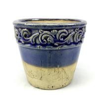 ราคา กระถางต้นไม้ขนาดเล็ก กระถางเซรามิคสไตล์วินเทจ (10307131773)