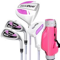 ราคา 11GOLF ชุดเซ็ทไม้กอล์ฟ เด็ก PGM JRTG004 RIO ถุงกอล์ฟหนังแก้ว สีชมพู (9464214944)