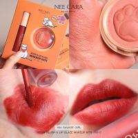 ราคา NEE CARA MAKEUP KIT BLUSH LIP เซ็ตแต่งหน้า บลัชออน ลิป ลิปสติก N317 (12437370702)