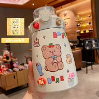 ราคา สติกเกอร์ฟรีแบบสุ่ม 1000มล เด็ก ถ้วยเก็บอุณหภูมิ กระติกน้ำร้อน ถ้วยน้ำเย็น ถ้วยฉนวน ถ้วยร้อน เก็บอุณหภูมิ กระบอกน้ำสแตนเลส ความจุสูง กระติกน้ำส กระติกน้ำสแตนเลสความจุขนาดใหญ่ Jobtea th (21126077668)