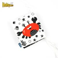 ราคา HobbyLane Baby Black White Cloth Book For Early Education Bed Surround Soft Cloth Book With Different Color Animal Plant Pattern (15499212685)