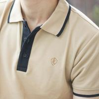 ราคา POLOLAND เสื้อโปโลชายทรงตรง รุ่นเนคไท สีชาอ่อน 3 สี (19639129394)