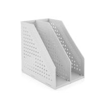 ราคา Deli เดลี่ กล่องพลาสติกใส่เอกสารตั้งโต๊ะ แบบ 2 ช่อง ขนาด A4 รุ่น No 78999 (14747338338)