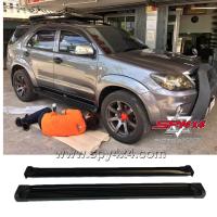 ราคา บันไดเสริมข้างรถกระบะ Toyota fortuner ทรงห้าง สีดำ ตรงรุ่น (557390613)