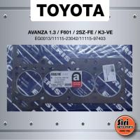 ราคา ประกัน 1 เดือน ประเก็นฝาสูบ TOYOTA AVANZA 1 3 เครื่อง F601 2SZ FE K3 VE โตโยต้า อแวนซ่า EG0013 11115 23042 11115 97 BKKauto (19414611570)