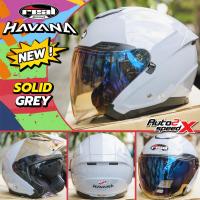 ราคา หมวกกันน็อค REAL HAVANA ROBOTECH ลายใหม่ แว่น2ชั้น ครึ่งใบ เปิดหน้า 2024 (20024896168)