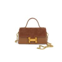 ราคา กระเป๋าโซ่ประณีต หนัง หนังนูบัค หนังกลับ โซ่เรียบร้อย (21316916259)