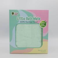 ราคา Little Eden ผ้าขนหนูเช็ดตัวใยไผ่ 100 สำหรับเด็ก ผู้ใหญ่ 27X54 นิ้ว (7921477327)
