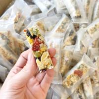 ราคา เมนูเห็ดกรอบ เจ น้ำพริกเห็ด เห็ดเข็มทองกรอบ เห็ดนางฟ้าอบกรอบ อร่อยไม่อ้วน งาอัดแท่ง ธัญพืช (14748236574)