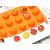 ราคา แม่พิมพ์ทำวุ้น รวมดอกไม้ กุหลาบ ดาวเรือง พิมพ์ซิลิโคนทำขนม วุ้นแฟนซี วุ้นกะทิ เยลลี่ พุดดิ้ง ขนมชั้น (517628118)