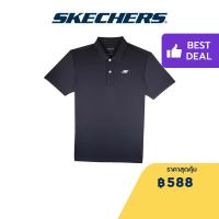 ราคา Skechers สเก็ตเชอร์ส เสื้อโปโลผู้ชาย Men Knit Polo SP123M075 02L2 (20383023582)