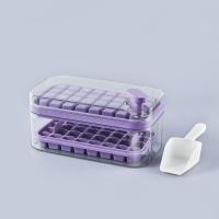 ราคา ICE press the ice button it comes out and the ice scoop is easy to remove plastic ice tray ice mold ice mold ที่ทำน้ำแข็ง แม่พิมพ์ทำน้ำแข็ง 64 ช่อง (20511671609)