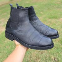 ราคา 9Us 27cm 42eu Ongezife MADE IN KOREA DESIGN ARCHER CHUNKY รองเท้า CHELSEA BOOTS IN BLACK ของแท้ มือสอง จัดส่งฟรี (21084827087)