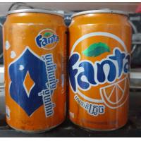 ราคา แฟนต้า 2015 จากกัมพูชา กระป๋องเปล่า ไม่มีน้ำ น้ำซึมออกหมด ปริมาณ 330 มล ขนาดเส้นผ่าศูนย์กลาง 6 ซม สูง 11 5 ซม มี 2 ลายให้เลือก เหมาะสำหรับการสะสม (20780516129)