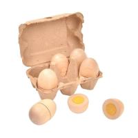 ราคา BB STORE ไข่ไม้จำลอง ไข่ไม้ ไข่เป็ด ไข่ไก่ ของเล่นไม้ ของเล่นเด็ก บทบาทสมมติ ของเล่นเสริมพัฒนาการ (21272160847)