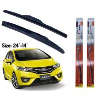 ราคา ที่ปัดน้ำฝน ใบปัดน้ำฝน ซิลิโคน ตรงรุ่น Honda Jazz 2014 2020 Gk ไซส์ 24 14 ยี่ห้อ Diamond กล่องแดง (19262828953)