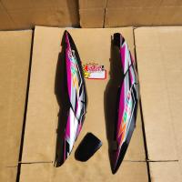 ราคา ฝาข้างท้าย sonic new สีดำ โซนิค รุ่นใหม่ พร้อมติดลายสติ๊กเกอร์เคลือบเงาแท้สีชมพู (17089133779)