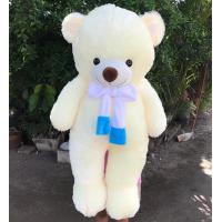 ราคา ตุ๊กตาหมีผูกโบว์ใหญ่ ตัวใหญ่มาก ขนาด 100 cm ผ้าขนยาวนุ่ม (15936886261)